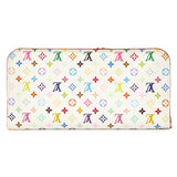 Louis Vuitton White Monogram Multicolor Insolite Wallet