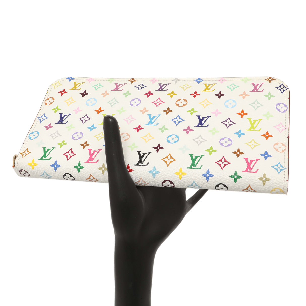 Louis Vuitton White Monogram Multicolor Insolite Wallet