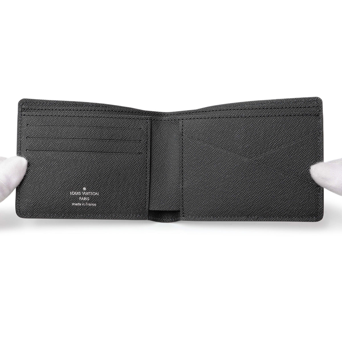 Louis Vuitton Black Epi Multiple Wallet Accessories Louis Vuitton