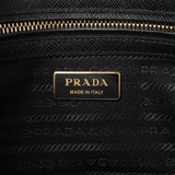 Prada Black Saffiano Galleria Tote Small Handbags Prada