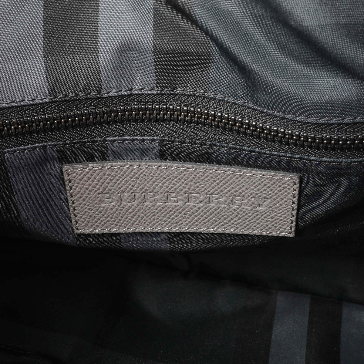 Burberry Grey Grainy Calfskin Newburg Briefcase Handbags Burberry