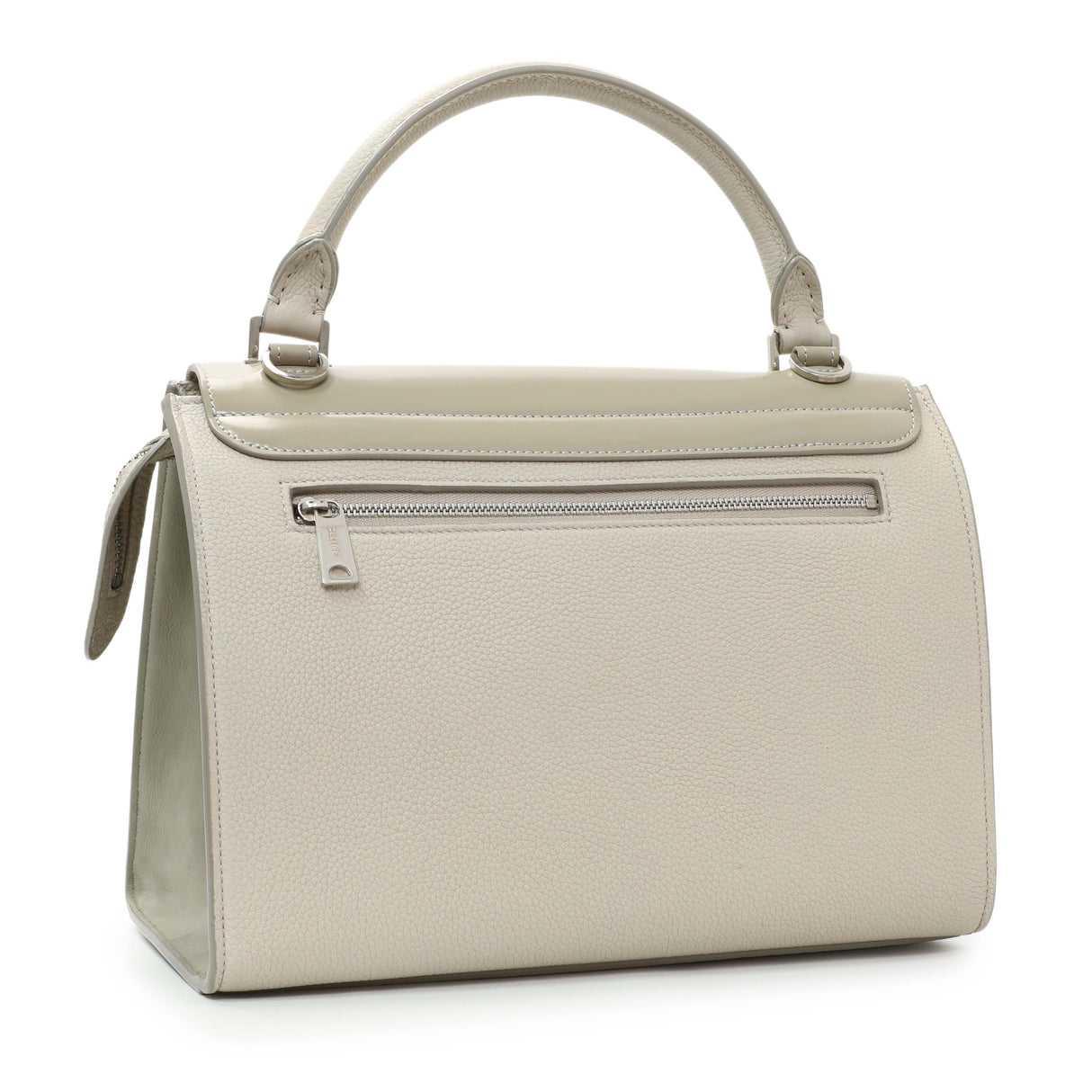 Celine Grey Spazzolato Calfskin Nubuck Small Trapeze Handbags Celine