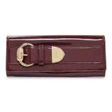 Gucci Purple Patent Romy Clutch Handbags Gucci