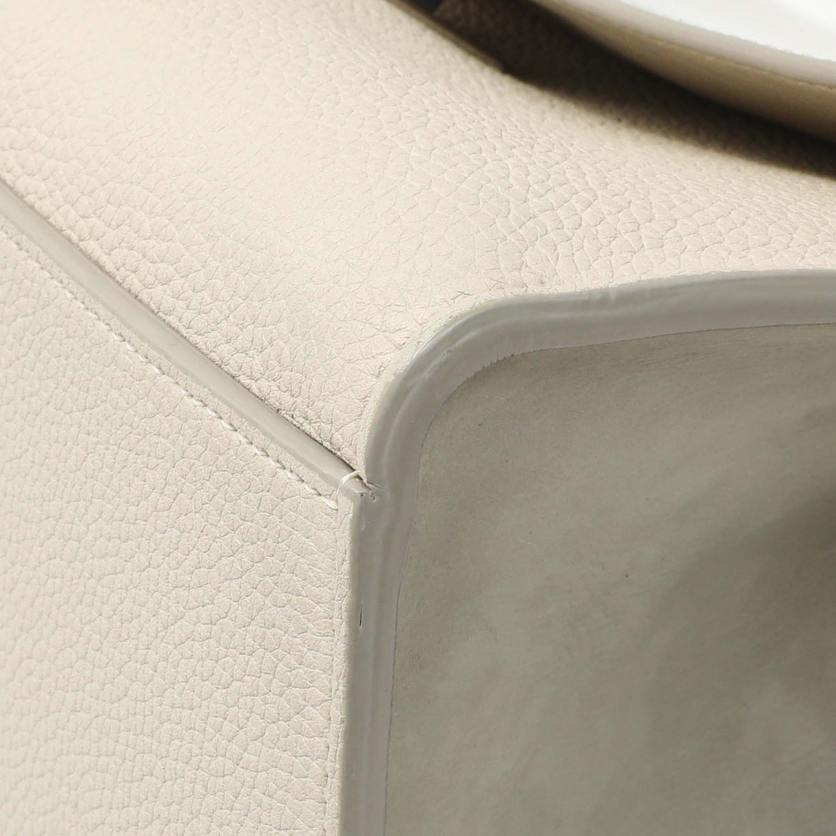 Celine Grey Spazzolato Calfskin Nubuck Small Trapeze Handbags Celine