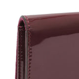 Gucci Purple Patent Romy Clutch Handbags Gucci