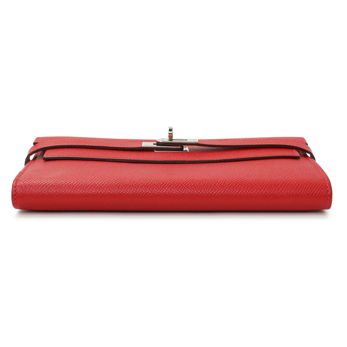 Hermes Red Epsom Kelly Longue Wallet Accessories Hermes