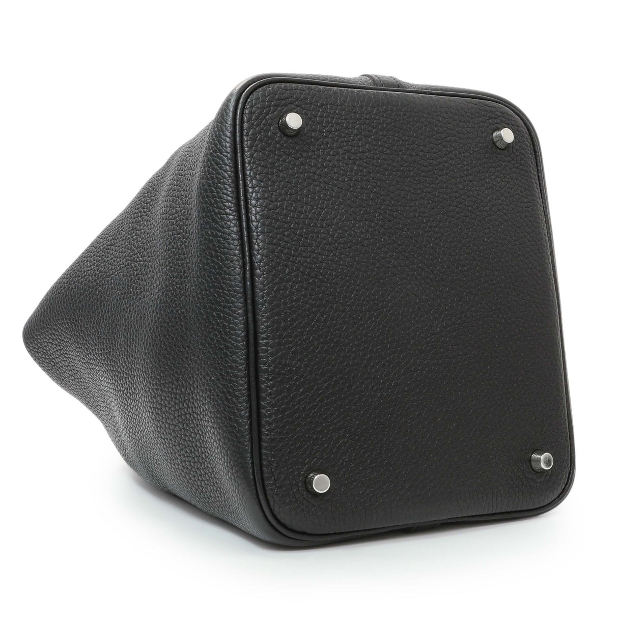 Hermes Black Clemence Picotin 22 Handbags Hermes