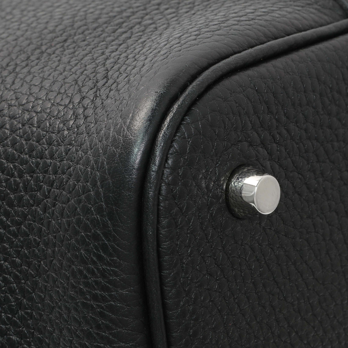 Hermes Black Clemence Picotin 22 Handbags Hermes