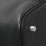 Hermes Black Clemence Picotin 22 Handbags Hermes
