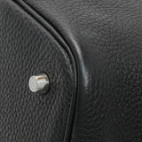 Hermes Black Clemence Picotin 22 Handbags Hermes