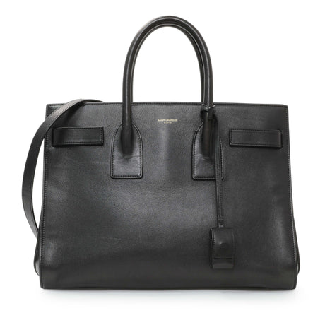 Saint Laurent Black Calfskin Small Sac De Jour Handbags Saint Laurent