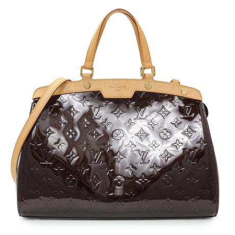 Louis Vuitton Amarante Vernis Brea MM Handbags Louis Vuitton