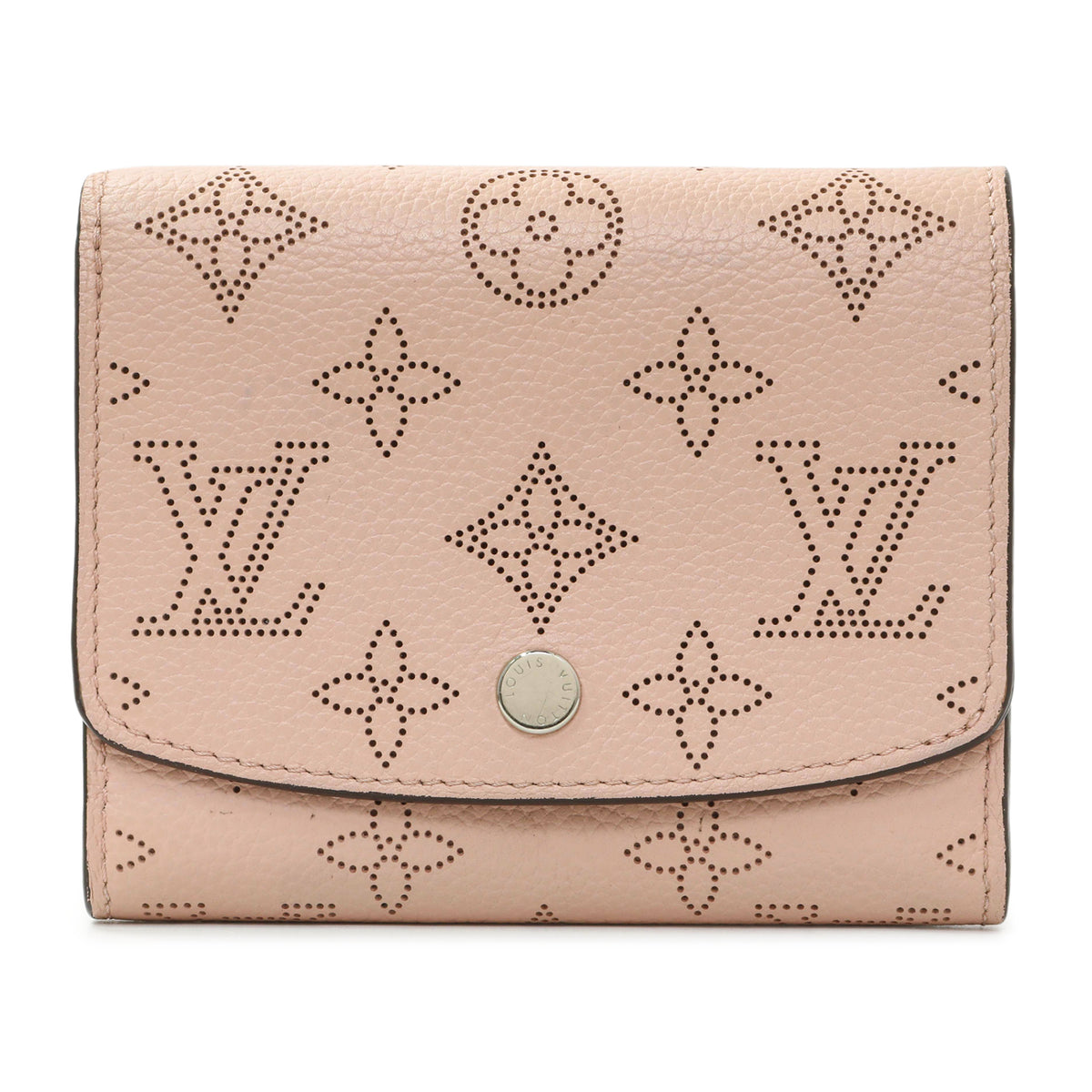 Louis Vuitton Pink Jasmine Mahina Iris Compact Wallet Accessories Louis Vuitton