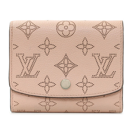 Louis Vuitton Pink Jasmine Mahina Iris Compact Wallet Accessories Louis Vuitton