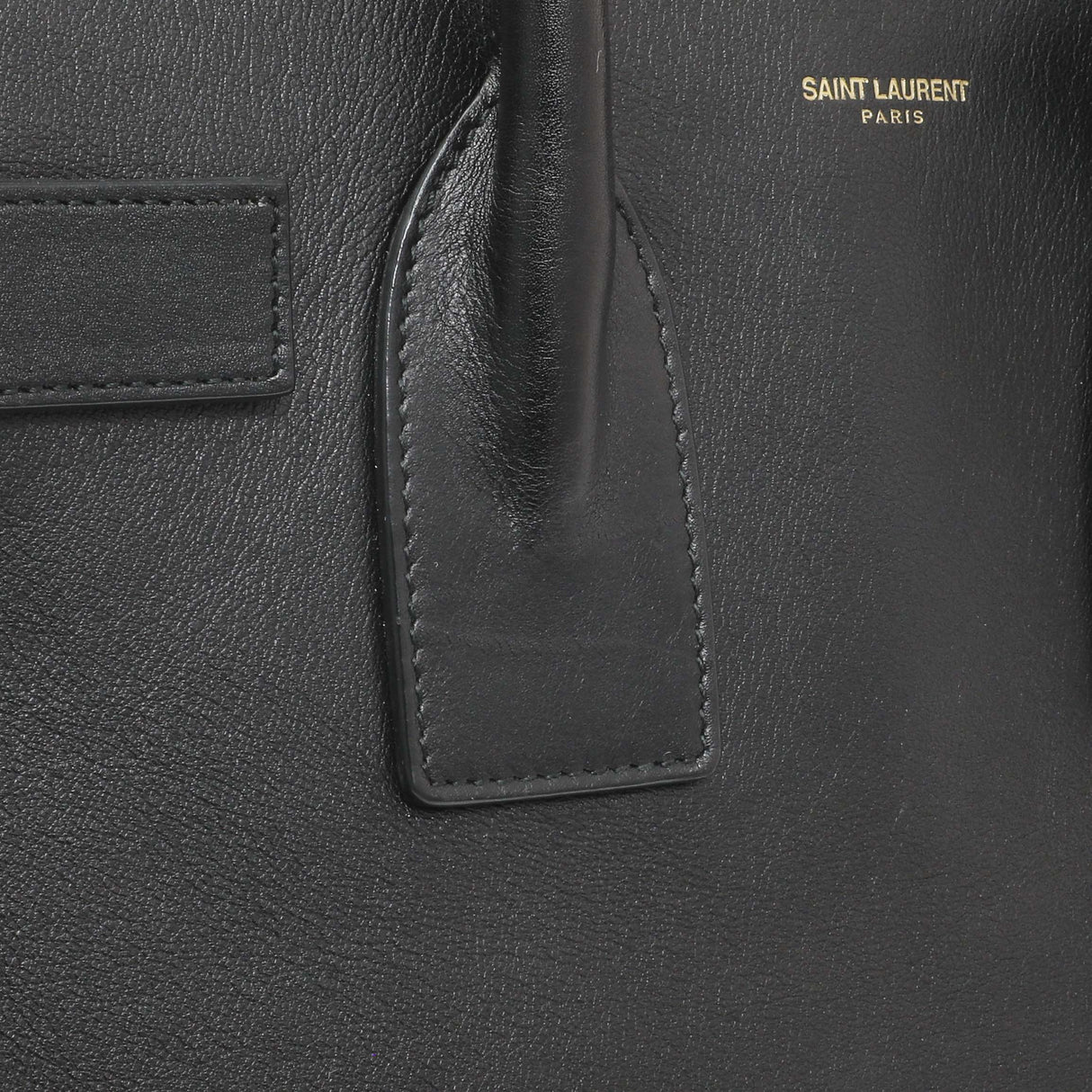 Saint Laurent Black Calfskin Small Sac De Jour Handbags Saint Laurent