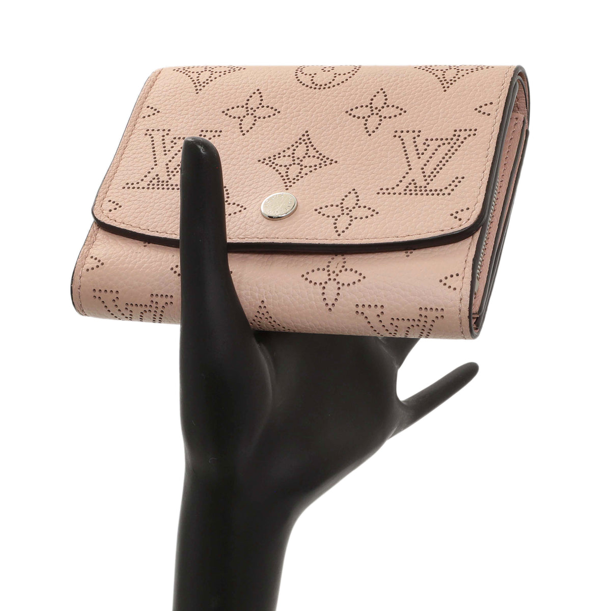 Louis Vuitton Pink Jasmine Mahina Iris Compact Wallet Accessories Louis Vuitton