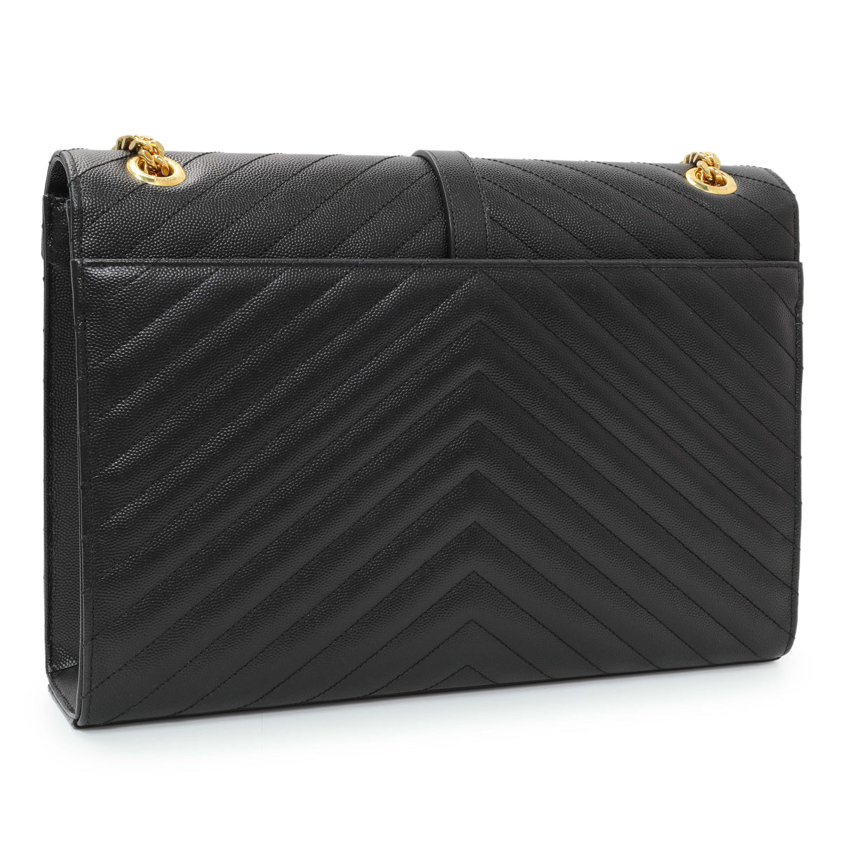 Saint Laurent Grain De Poudre Mixed Matelasse Large Triquilt Monogram Satchel Handbags Saint Laurent