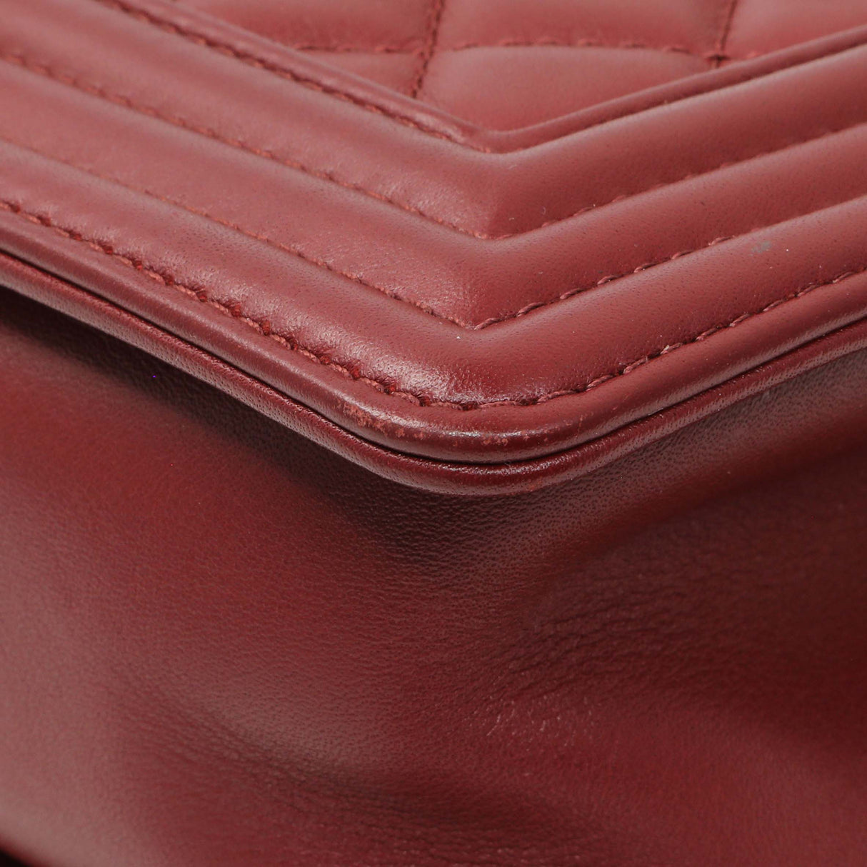 -6 items Fri July 3 ⬆️- Chanel Burgundy Quilted Calfskin Small Boy Flap Handbags Chanel