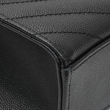 Saint Laurent Grain De Poudre Mixed Matelasse Large Triquilt Monogram Satchel Handbags Saint Laurent