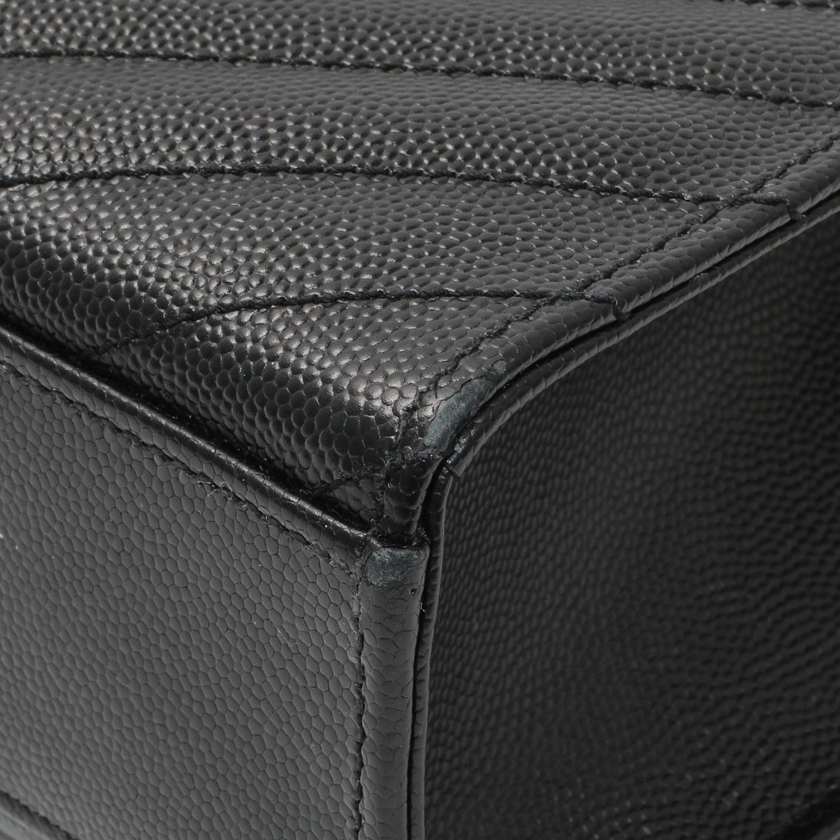 Saint Laurent Grain De Poudre Mixed Matelasse Large Triquilt Monogram Satchel Handbags Saint Laurent