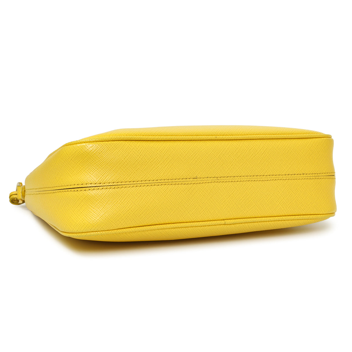 Prada Yellow Saffiano Re-Edition 2005 Shoulder Bag