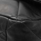 Chanel Black Lambskin Quilted Maxi Chanel 19 Flap Handbags Chanel