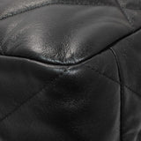 Chanel Black Lambskin Quilted Maxi Chanel 19 Flap Handbags Chanel