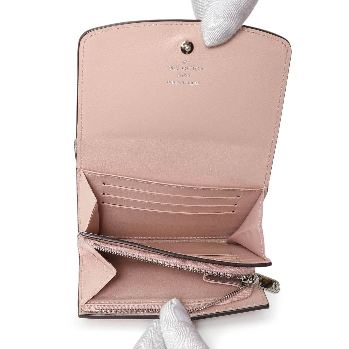 Louis Vuitton Pink Jasmine Mahina Iris Compact Wallet Accessories Louis Vuitton