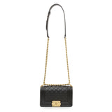 Chanel Black Caviar Quilted Small Boy Flap Handbags Chanel