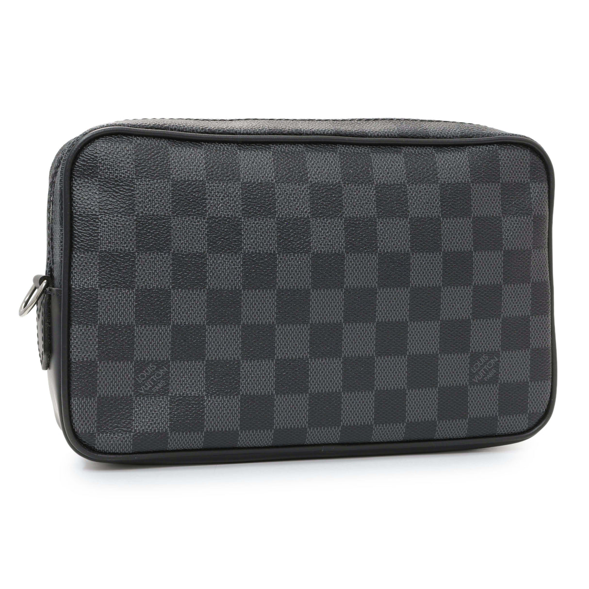Louis Vuitton Damier Graphite Kasai Clutch Handbags Louis Vuitton