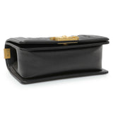 Chanel Black Caviar Quilted Small Boy Flap Handbags Chanel