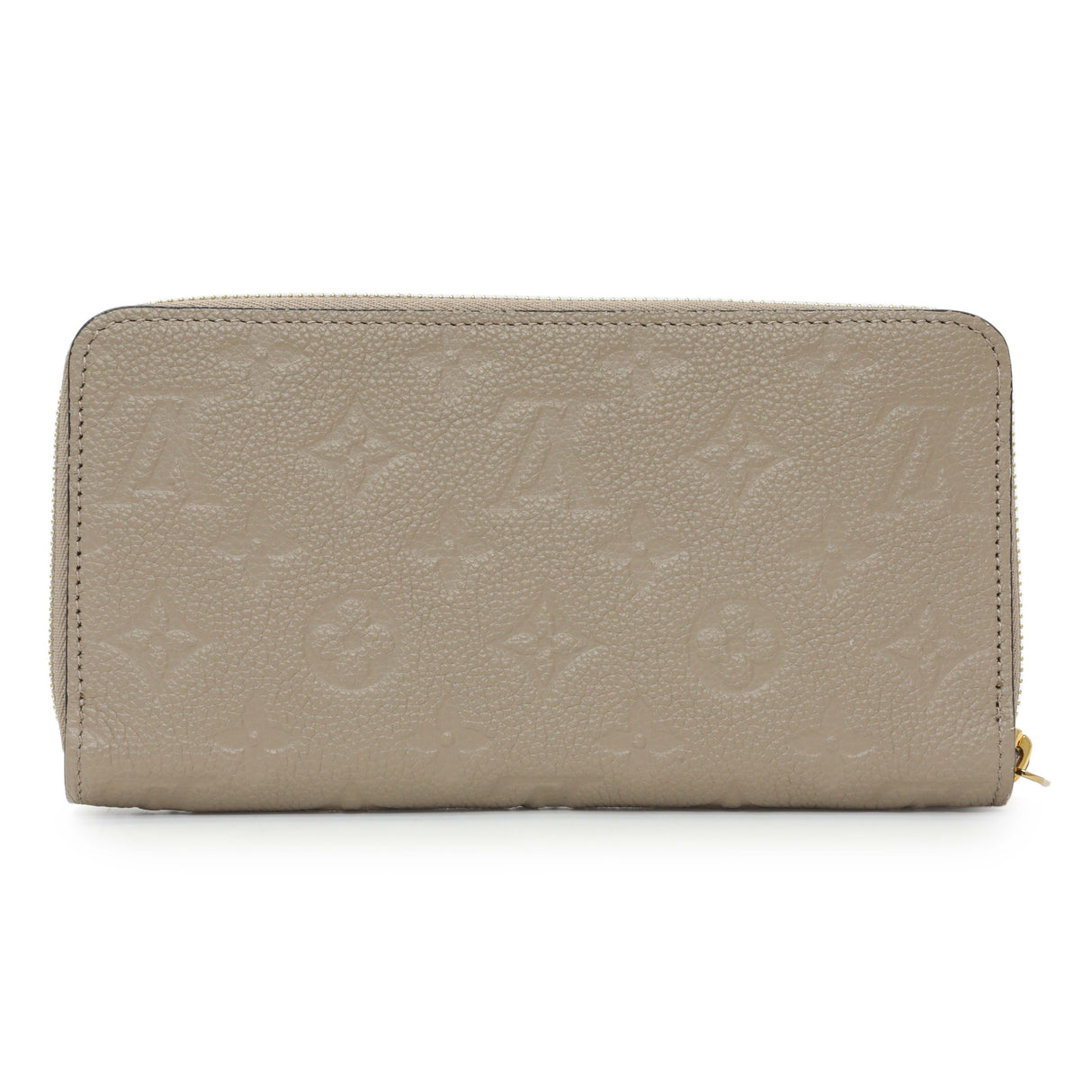 Louis Vuitton Tourterelle Monogram Empreinte Zippy Wallet Accessories Louis Vuitton