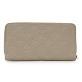 Louis Vuitton Tourterelle Monogram Empreinte Zippy Wallet Accessories Louis Vuitton