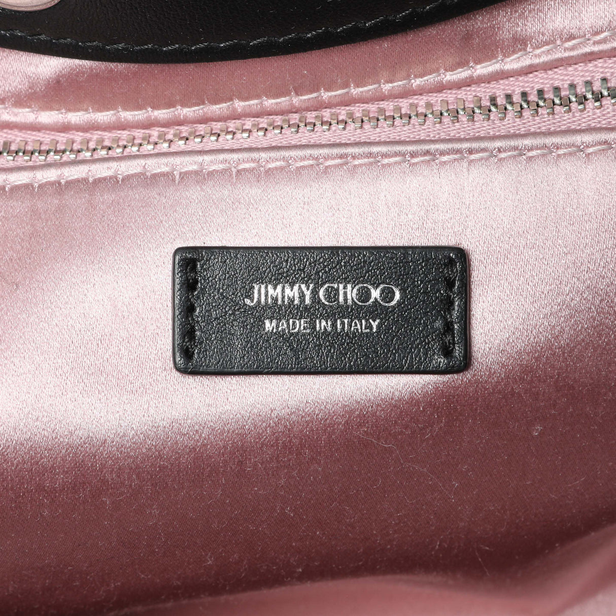 Jimmy Choo Black Knitted Medium Cinch Shoulder Bag Handbags Jimmy Choo