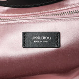 Jimmy Choo Black Knitted Medium Cinch Shoulder Bag Handbags Jimmy Choo