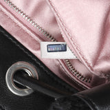 Jimmy Choo Black Knitted Medium Cinch Shoulder Bag Handbags Jimmy Choo