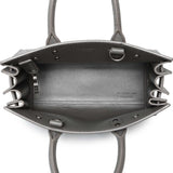 Saint Laurent Grey Calfskin Crocodile Embossed Nano Sac De Jour Handbags Saint Laurent