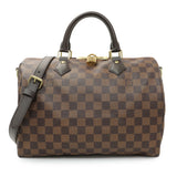 Louis Vuitton Damier Ebene Speedy 30 Bandouliere Handbags Louis Vuitton