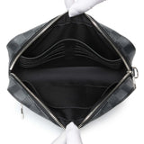 Louis Vuitton Damier Graphite Kasai Clutch Handbags Louis Vuitton