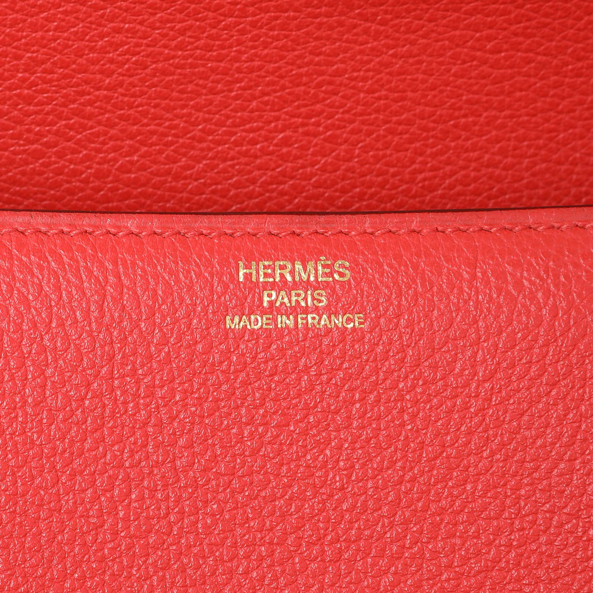 Hermes Rouge Tomate Evercolor Cherche Midi 18 Handbags Hermes