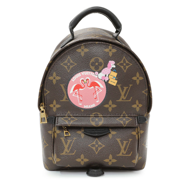 Louis Vuitton Monogram My World Tour Palm Springs Backpack Mini Handbags Louis Vuitton