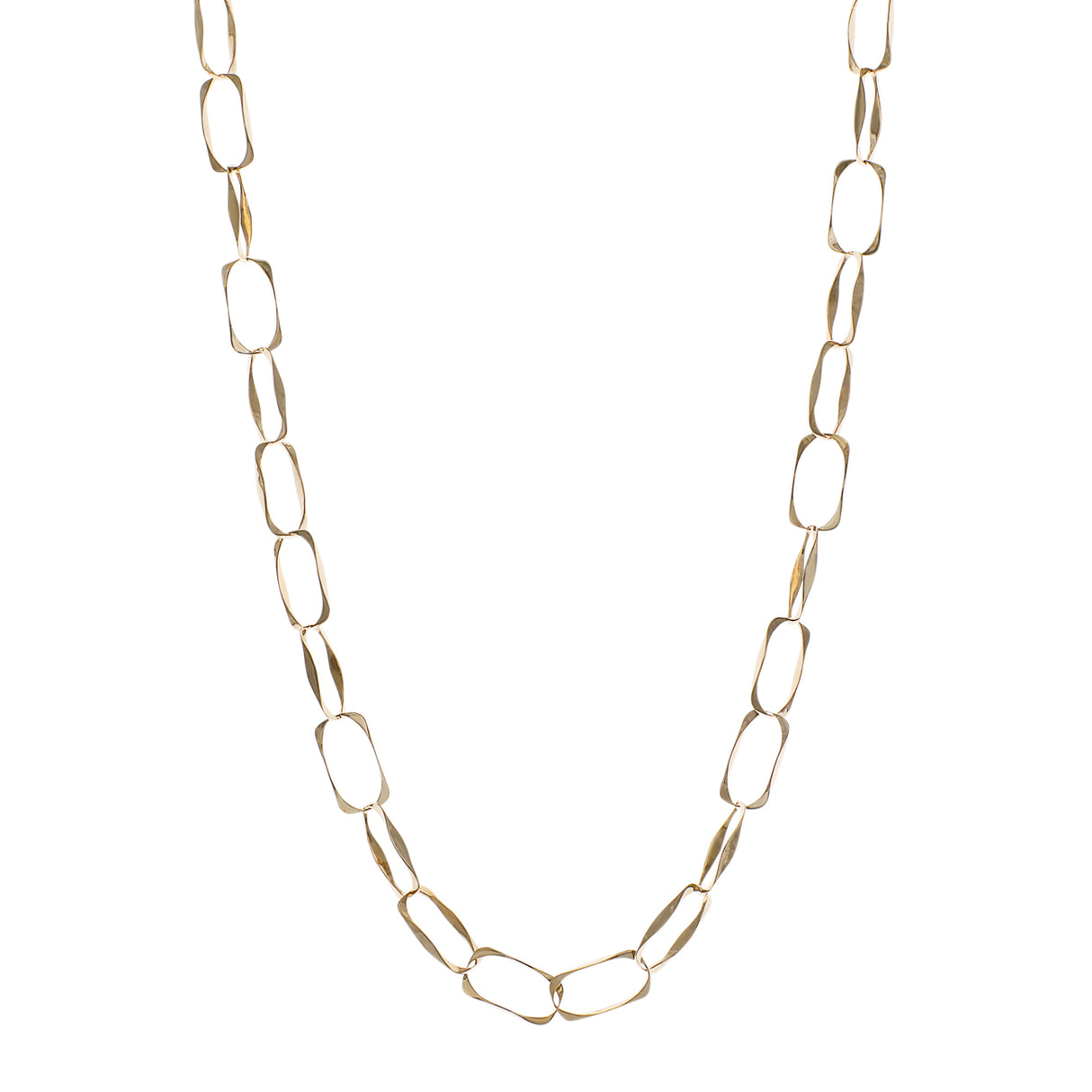 14K Yellow Gold Oversize Link Chain