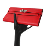 Hermes Red Epsom Kelly Longue Wallet Accessories Hermes