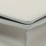 Gucci Grey Textured Calfskin Script Logo Chain Wallet Handbags Gucci