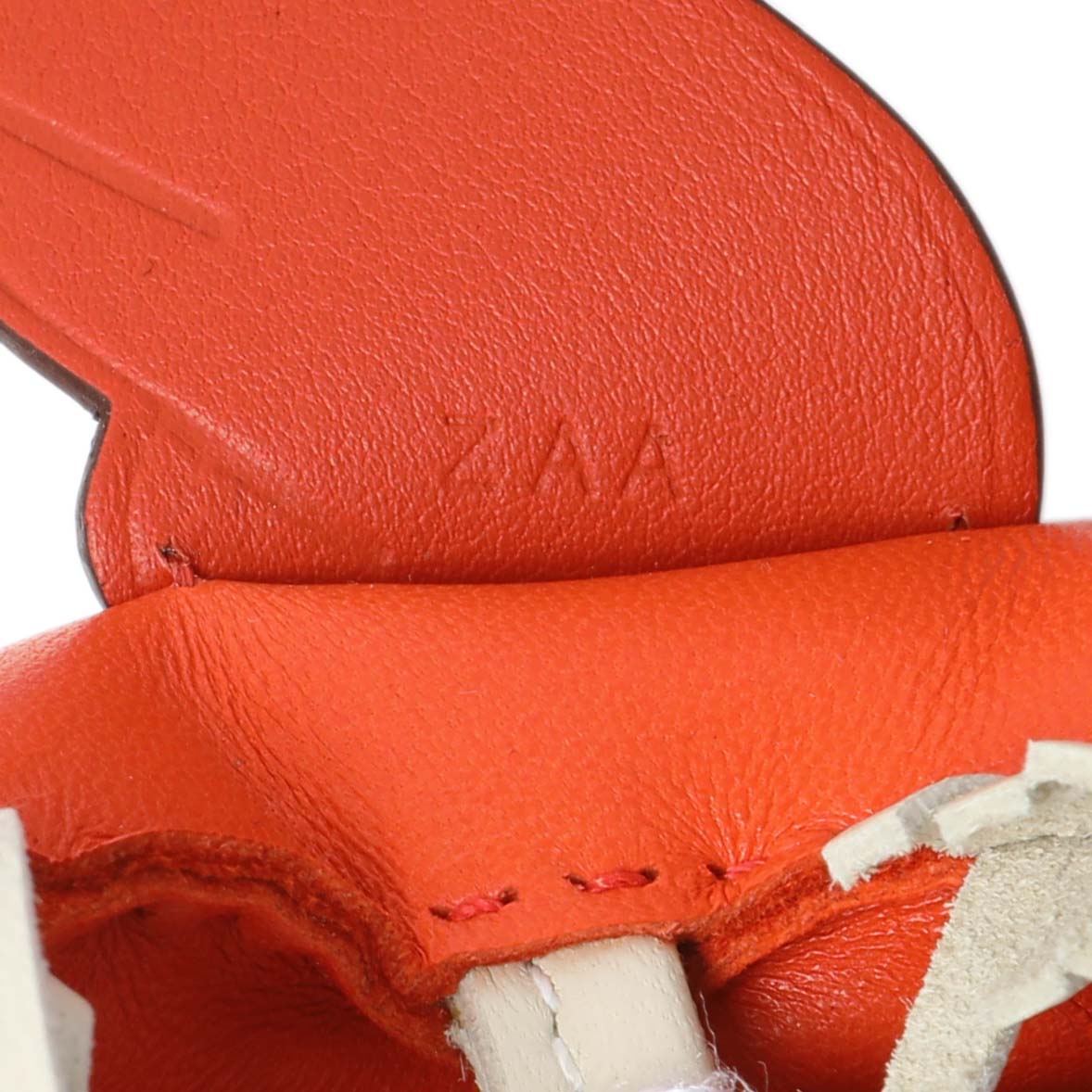 Hermes Milo Orange Lambskin Grigri Rodeo Pegase Horse Bag Charm PM Accessories Hermes