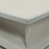 Gucci Grey Textured Calfskin Script Logo Chain Wallet Handbags Gucci