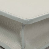 Gucci Grey Textured Calfskin Script Logo Chain Wallet Handbags Gucci