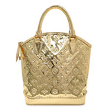 Louis Vuitton Gold Monogram Miroir Lockit PM Handbags Louis Vuitton