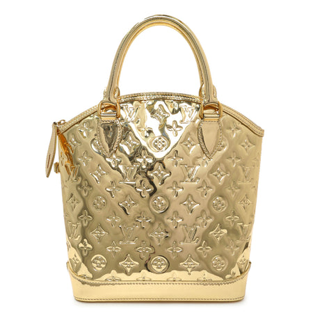 Louis Vuitton Gold Monogram Miroir Lockit PM Handbags Louis Vuitton