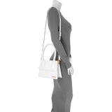-temp- 241876 Jacquemus White Smooth Calfskin Le Grand Chiquito Handbags Jacquemus
